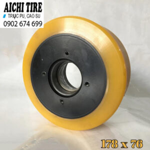 Bánh Xe Nâng Điện Pu hãng Heli 178 x 76mm