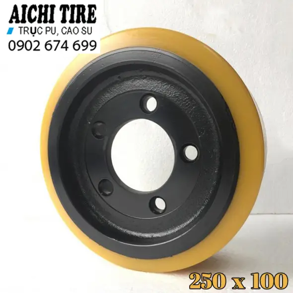 Bánh pu xe nâng điện - Giải pháp tối ưu cho kho hàng và logistics