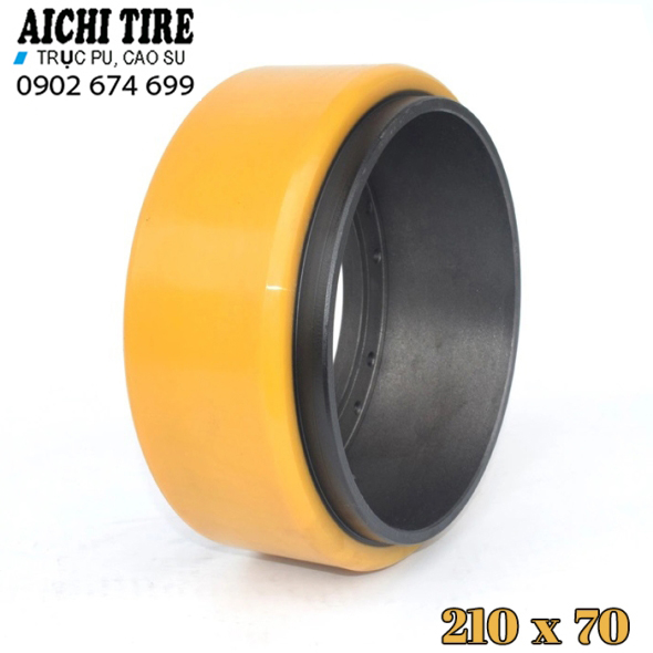 Bánh lái xe nâng điện Hangcha 210x70