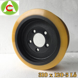 Bánh xe nâng điện BT 310x120mm 5 lỗ