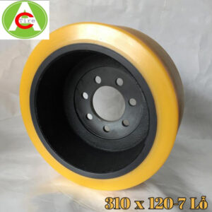 Bánh xe nâng điện BT 310x120mm 7 lỗ