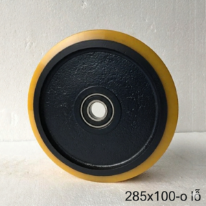 Bánh phụ xe nâng điện Jungheinrich 285x100- 0 lỗ