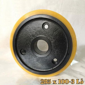 Bánh phụ xe nâng điện Jungheinrich 285x100- 3 lỗ