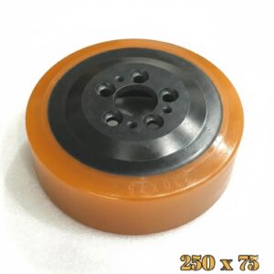 Bánh xe nâng điện Pu Mima 250x75