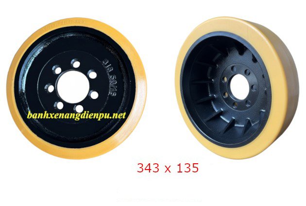 Bánh xe nâng điện BT 343 x 135