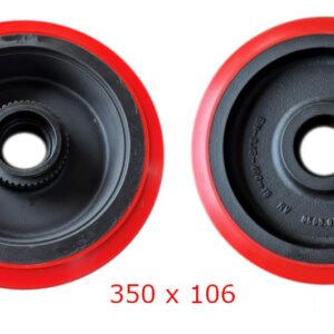 Bánh xe nâng điện BT 350 x 106