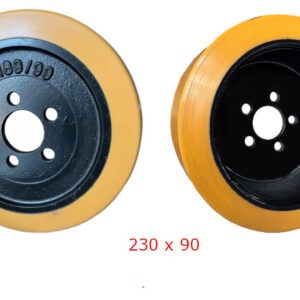 Bánh xe nâng điện Pu Linde 230 x 90