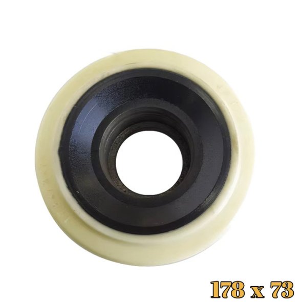 Bánh xe nâng điện pu TCM 178x73