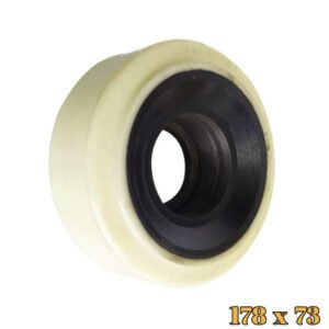 Bánh xe nâng điện pu TCM 178x73