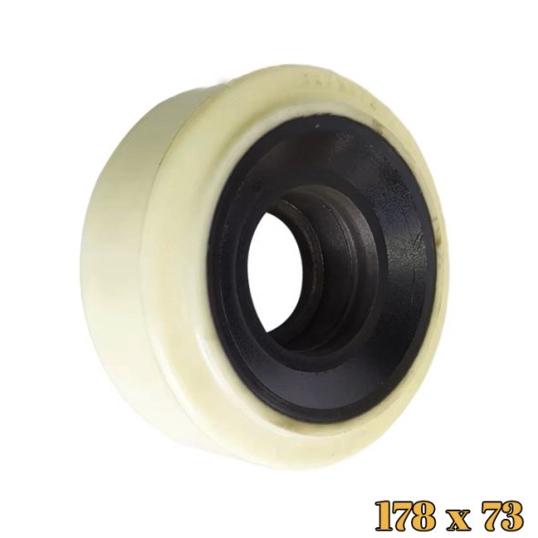 Bánh xe nâng điện pu TCM 178x73