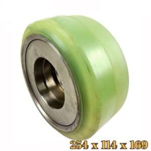 Bánh xe nâng điện pu TCM 254x114x169